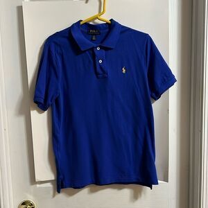 POLO Ralph Lauren royal blue youth boys size 14-16 polo.